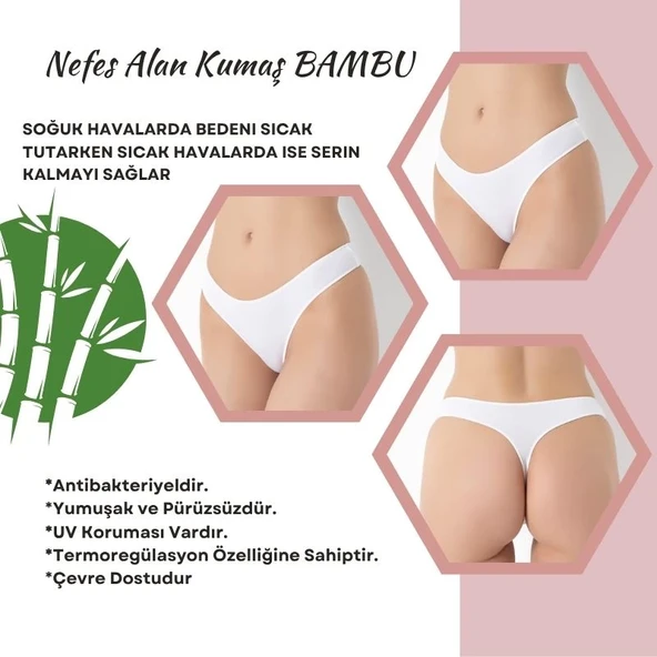 936 Bayan Bambu 3'Lü String ürün görseli 1