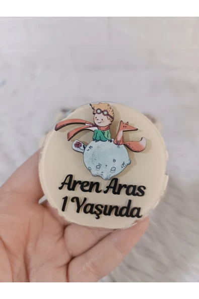 Doğrukan Hediyelik 10 adet küçük prens konsept pleksi figürlü magnet yenidoğan doğum günü mevlüt hediyelikleri