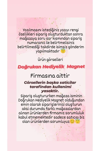 Doğrukan Hediyelik Ahşap standlı doğum bilgileri panosu pleksi yenidoğan hediyelik doğum hediyelik - Resim 4