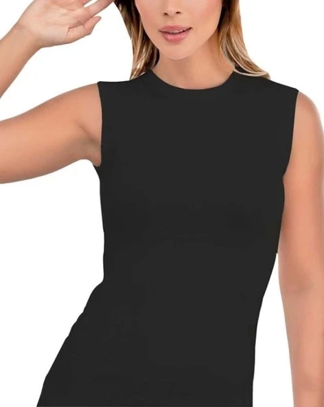 1263 Kolsuz Sıfır Yaka T-Shirt ürün görseli 1