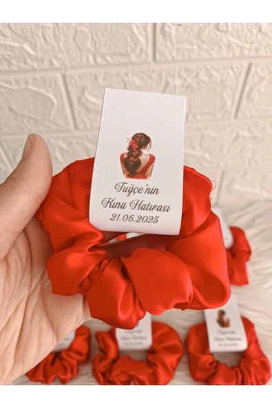 Doğrukan Hediyelik 10 adet kına,düğün,after party,bride saten toka hediyelik isme özel