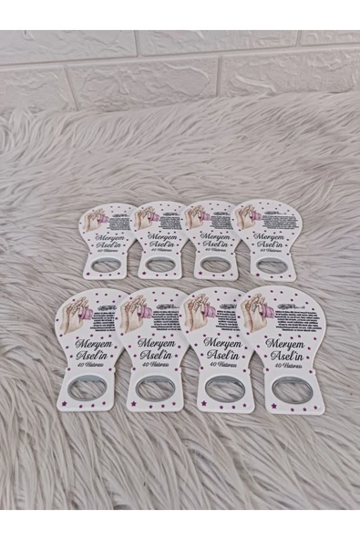 Doğrukan Hediyelik 25 adet Ayetel Kürsili aile el balon açacak yenidoğan doğum günü mevlüt hediyelikleri - Resim 3