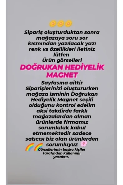 Doğrukan Hediyelik Çiçekli Pembe Tavşan Ahşap Yenidoğan Doğum Günü Magnet Hediyelik(20 ADET) - Resim 3