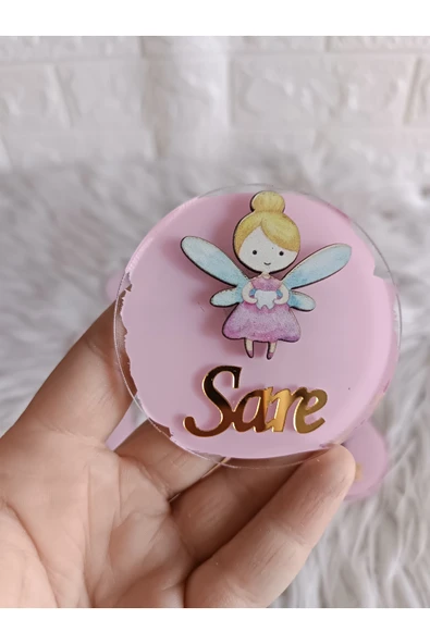 Doğrukan Hediyelik 10 adet diş perili pleksi yenidoğan doğum günü mevlüt magnet hediyelik ürün görseli