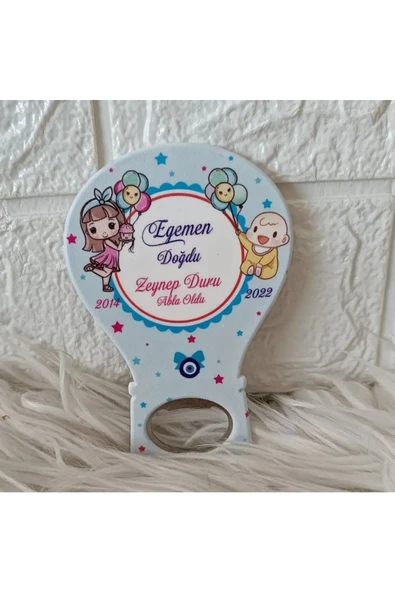 Doğrukan Hediyelik 25 Adet Erkek Bebek Abla Kardeş Yenidoğan Açacak Magnet Hediyelik ürün görseli