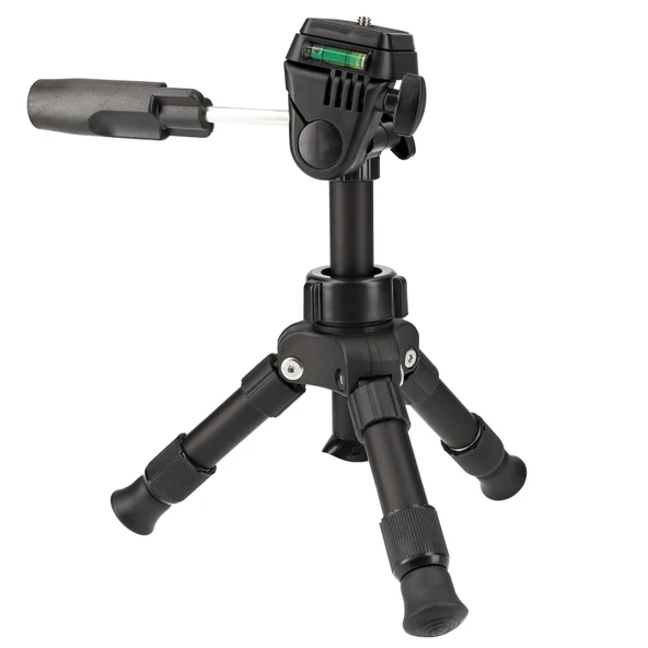 ayex LT-257 Hafif ve Dayanıklı Kamera Tripodu 3-Yollu Kafa Hızlı Çıkarma Plakası & Su Terazisi - 3