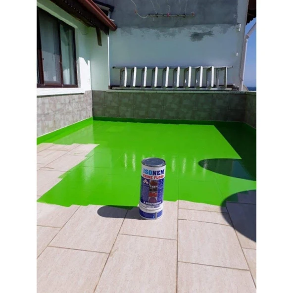 İsonem Shine Floor Solvent Bazlı Fayans Boyası 4.5 Kg - 5