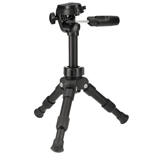 ayex LT-257 Hafif ve Dayanıklı Kamera Tripodu 3-Yollu Kafa Hızlı Çıkarma Plakası & Su Terazisi