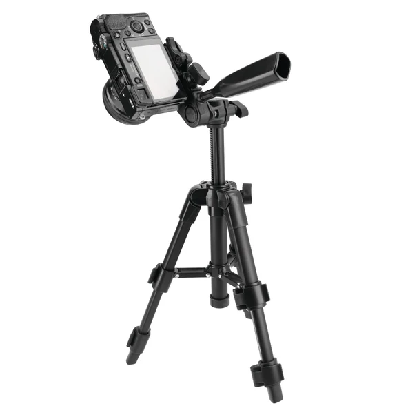ayex LT-256 Hafif Kamera Tripodu 3 Yönlü Kafa, Hızlı Geçiş Plakası, Kompakt ve Taşınabilir - 6