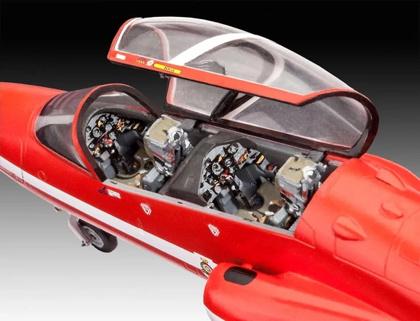 Revell Model Set 64921 Hawk T1 Red Arrow - 1:72 - 4