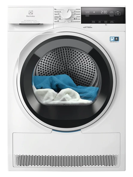 Electrolux EW8D394MT 800 Serisi Ultracare Steam 3dsense 9 kg A+++ Buharlı Inverter Kurutma Makinesi