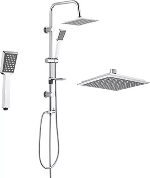 Tema Tepe Duş Seti Rain Pratik Quadro - Yağmurlama Duş 53260 SHOWER SET - Resim 2