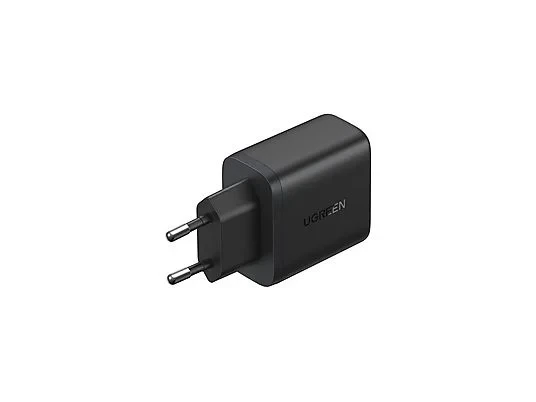 Ugreen 20W 2 Portlu Hızlı Şarj Cihazı ( 1xusb-A, 1xusb-C ) - Siyah - Resim 2