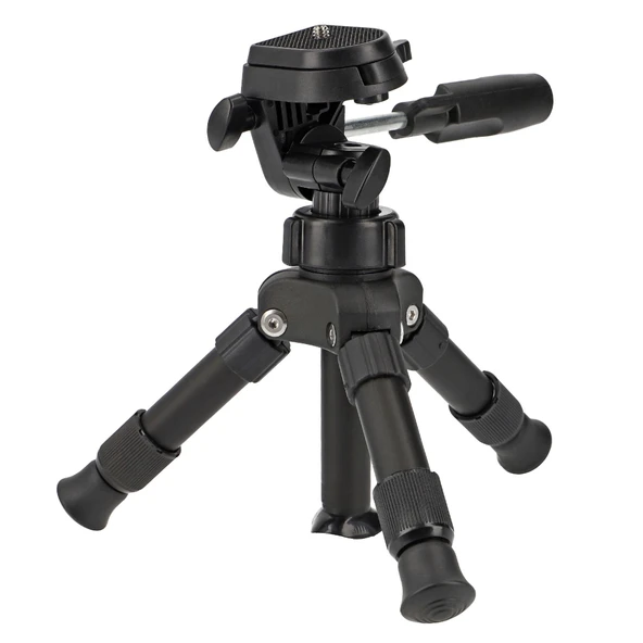 ayex LT-257 Hafif ve Dayanıklı Kamera Tripodu 3-Yollu Kafa Hızlı Çıkarma Plakası & Su Terazisi - 8