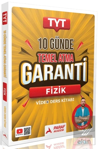 Paraf Akademi Tyt Fizik 10 Günde Temel Atma Garanti