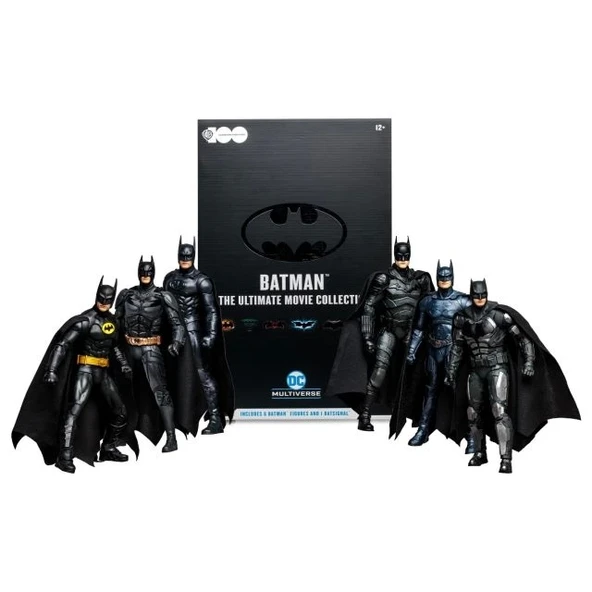 McFarlane Toys - Batman The Ultimate Movie Collection 7'li Şekil 6'lı Paket