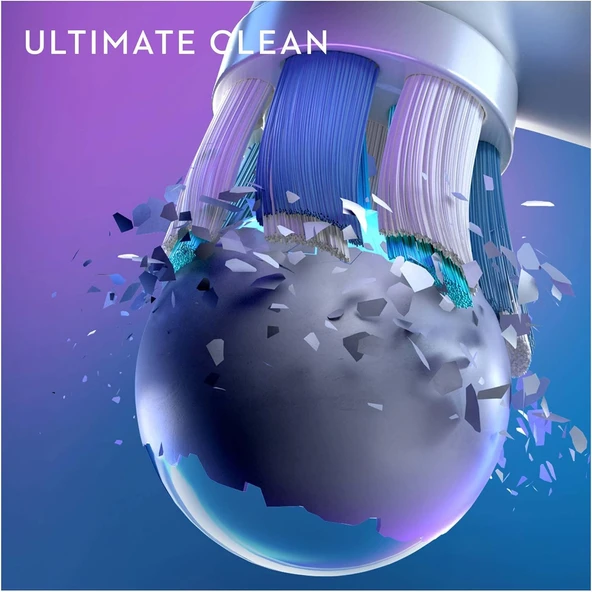 Oral-B iO Ultimate Clean Şarjlı Diş Fırçası Yedek Başlığı 2 Adet - 6