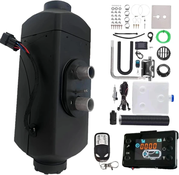 Einstein 5Kw 12V-24V Bluetooth, Karavan Dizel Ortam Isıtıcı - Resim 3