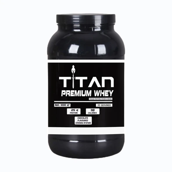 Titan Premium Whey Protein 1000 Gr-Çilek-Aroma
