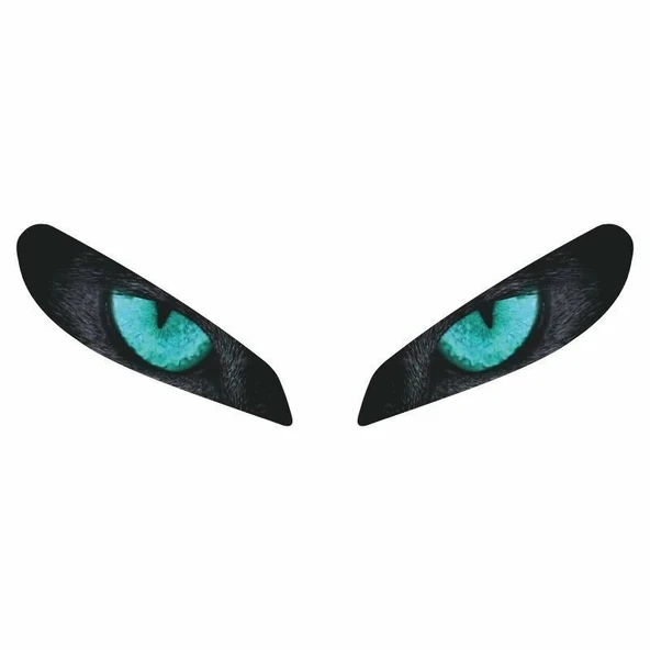 CF MOTO 250 SR 2020 - 2024 UYUMLU FAR STİCKER MAVİ ürün görseli