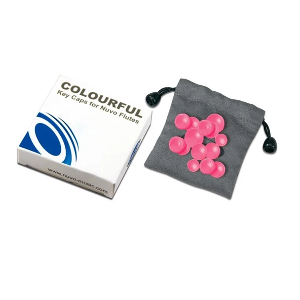 Yan Flüt Aksesuar Nuvo Kapak Seti Pembe NV-N220KCPK ürün görseli 1