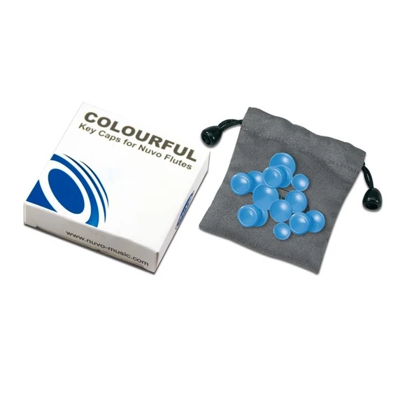 Yan Flüt Aksesuar Nuvo Kapak Seti Mavi NV-N220KCBL ürün görseli 1