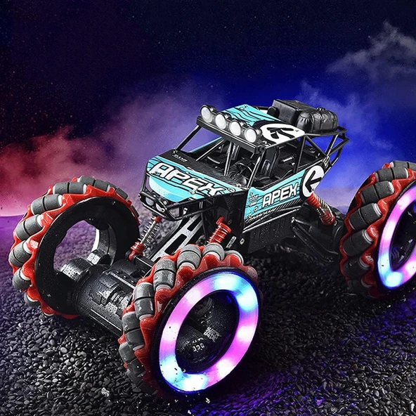 Uzaktan Kumandalı FireWheels Drift Climbing Arazi Aracı Dev Boy - Resim 3