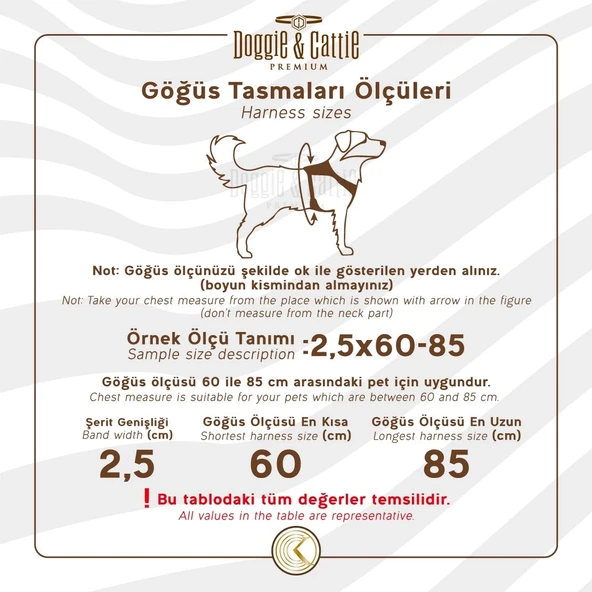 Doggie Comfort Ronin Köpek Bel Tasması 3cm-75 x 85 cm 3X-Large Mavi - Resim 2