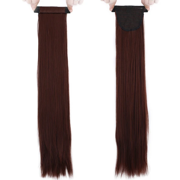 Fiber Sentetik Sihirli At Kuyruğu - Karamel - Resim 2