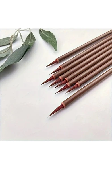 Tahrir Fırçası Kurt Kılı No:2-çini, Seramik, Tezhip, Minyatür, Sulu Boya, Çizim, Resim Sanatı-1 Adet - Resim 4