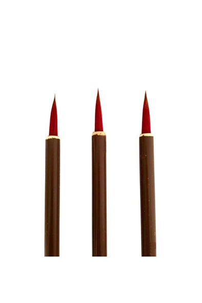 Tahrir Fırçası Kurt Kılı No:3-çini, seramik, tezhip, minyatür, kalın gövde, brush-3 Adet ürün görseli