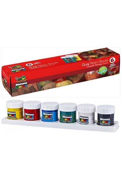 Guaj Boya Seti 6lı ürün görseli