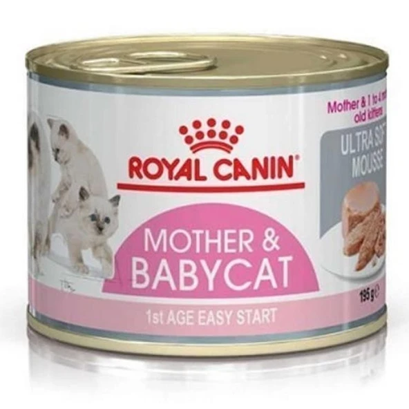 Royal Canin Mother&Babycat İnstinctive Kedi Konservesi 195gr ürün görseli