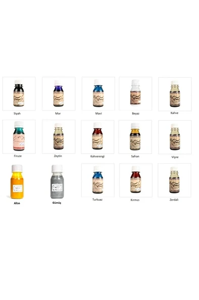 Emiran Hat Mürekkep Zeytin yeşili 50ml-1 Adet - Resim 2