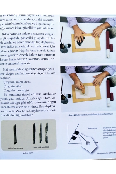 Yeni Başlayanlar Için Rık’a Yazı Metodu-hat Kitabı-rika Kitap - Resim 4
