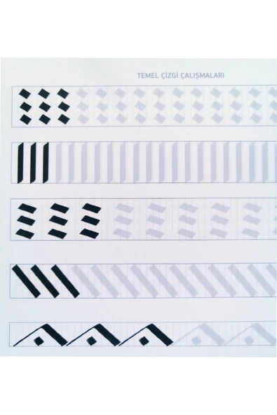 Yeni Başlayanlar Için Kaligrafi Defteri-kaligrafi Çalışma Defteri-2 - Resim 4