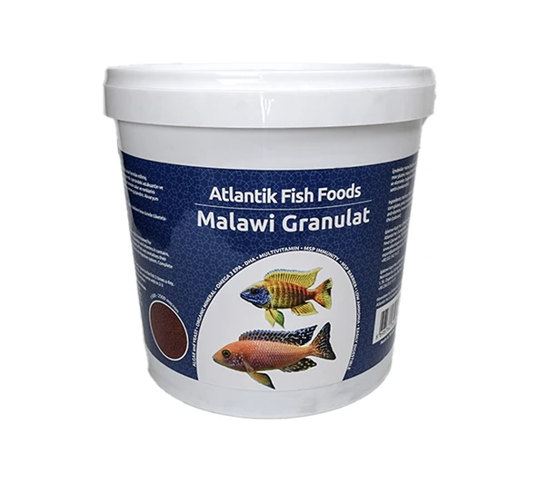 Atlantik Malawı Fısh Granulat 3000 Gr Kova Balık Yemi ürün görseli