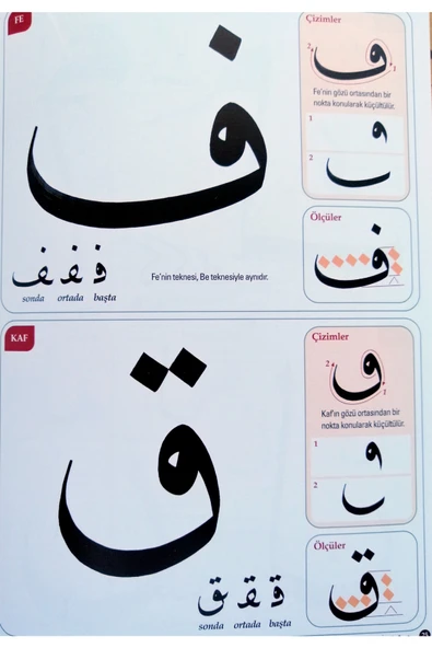 Yeni Başlayanlar Için Hat Sanatı Nesih Yazı Metodu Kitabı-kitap - Resim 2
