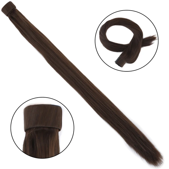 Fiber Sentetik Sihirli At Kuyruğu - Orta Kumral ürün görseli 1