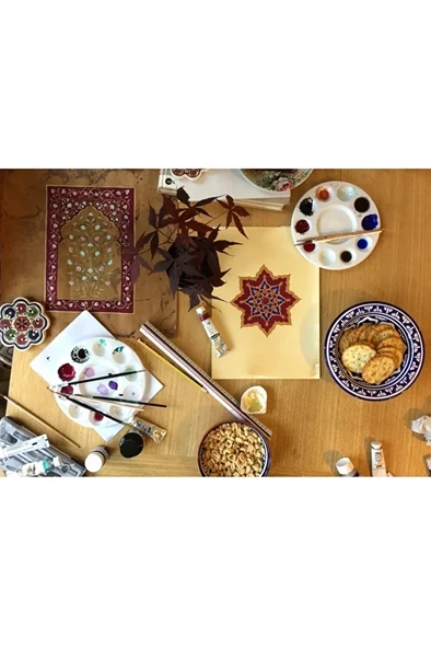 Detay Fırçası-ince Uçlu Fırça-tırnak Süsleme Fırça Seti-desen Fırçası, Altın Fırça Seti-3 Ad - Resim 3