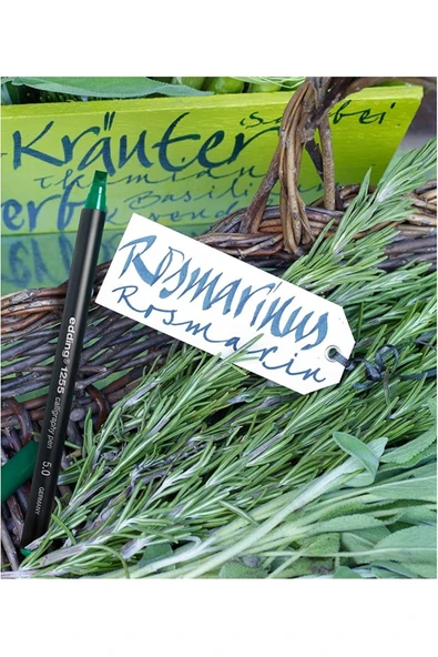 1255 Kaligrafi Kalemi 5.0 Mm-yeşil - Resim 3