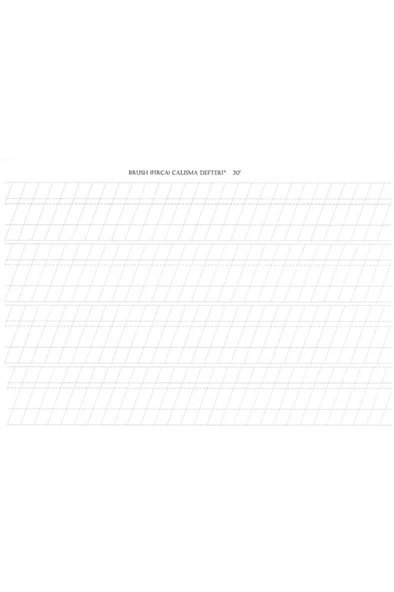 Brush-fırça Kalem Çizgili Kağıt A4 180gr ürün görseli