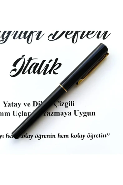 Kaligrafi Dolma Kalem, Italik Yazı, Kaligrafi Yazı 1.8mm (N KESİK) ürün görseli