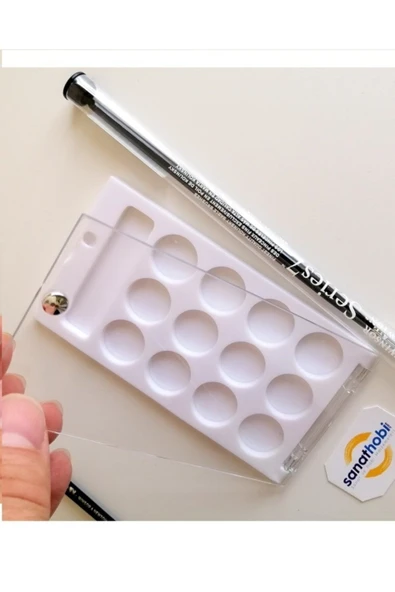 Kapaklı Minik Palet, Saklama Kutusu (13 BÖLMELİ) - Resim 2