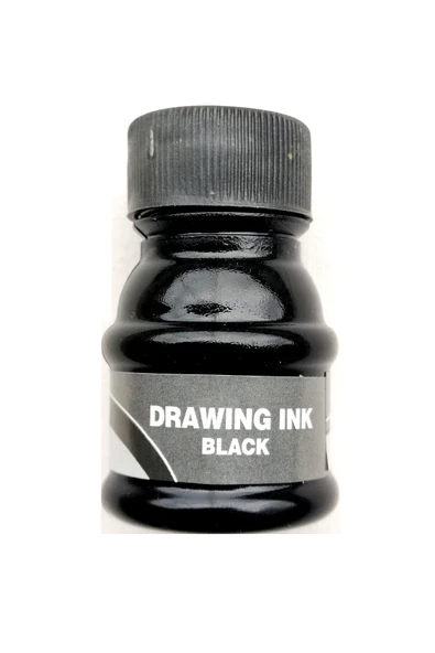 Çini Mürekkebi Siyah 15ml ürün görseli