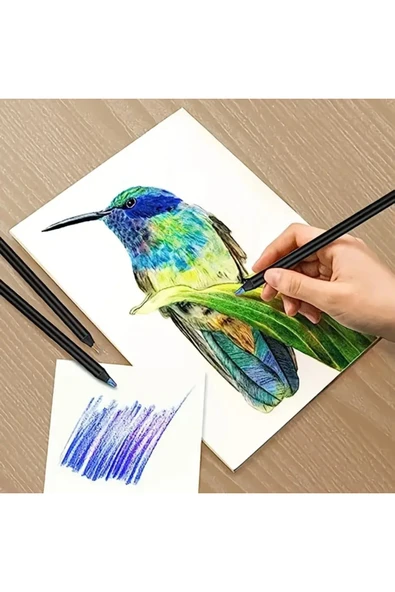 Çok Renkli Kalemler, Gökkuşağı Rengarenk Kalemler, Anaokulu Kalem, Çocuk Etkinlik Hediye 6 kalem - Resim 6