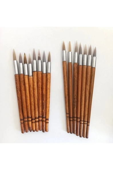 Akik mühre sivri uçlu-iğne perdahı 1.kalite-tezhip sanatı-minyatür sanatı - Resim 5