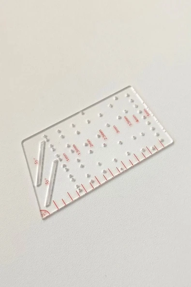 Cetvel Çizim Seti 5 Parça (ÖZEL İMALAT) - Resim 2