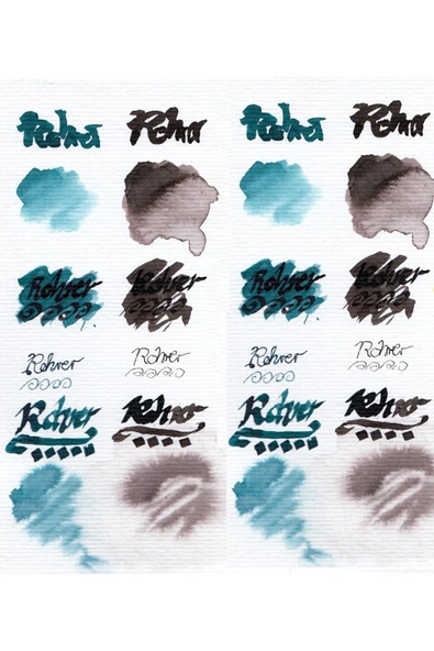 Rohrer & Klingner Antik Mürekkep 28-Modern sanatçılar için profesyonel mürekkep 100ml 240-ginster - Resim 5