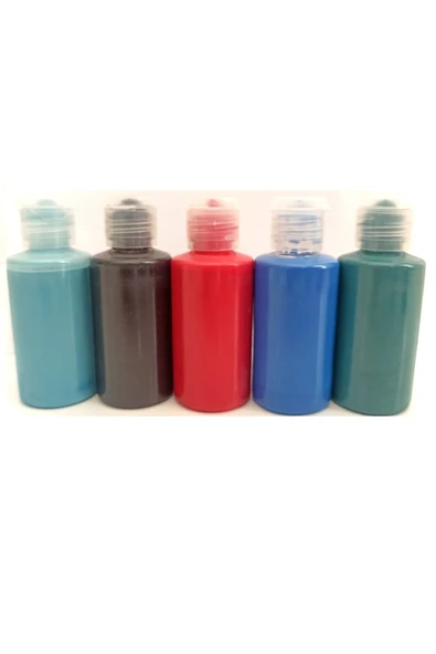 Çini Boyası-seramik Boyası Petrol Yeşili 50cc (5 ADET BOYA) ürün görseli